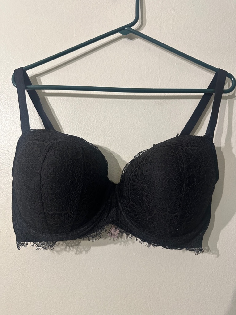 Victorias Secret Dream Ángels Black bra Sz 38DDD